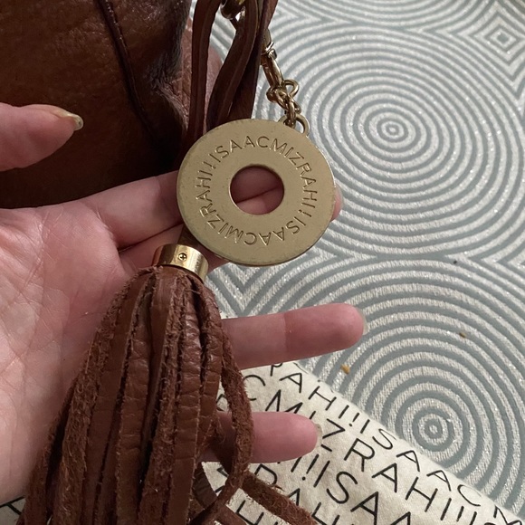 GUC Isaac Mizrahi Leather Hobo - Picture 3 of 12